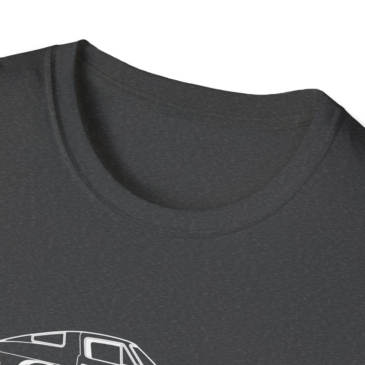 Classic Corvette Outline T-Shirt — Minimal Sports Car Tee